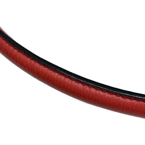 GUCCI Abbey Red Leather - Handbag 388-081625 - Picture 6 of 9